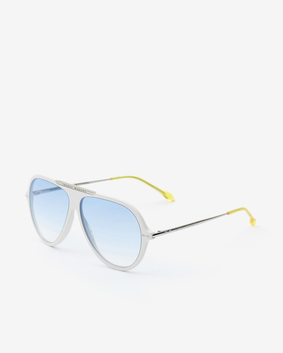 Hera sunglasses Woman Ivory-azure shaded 1