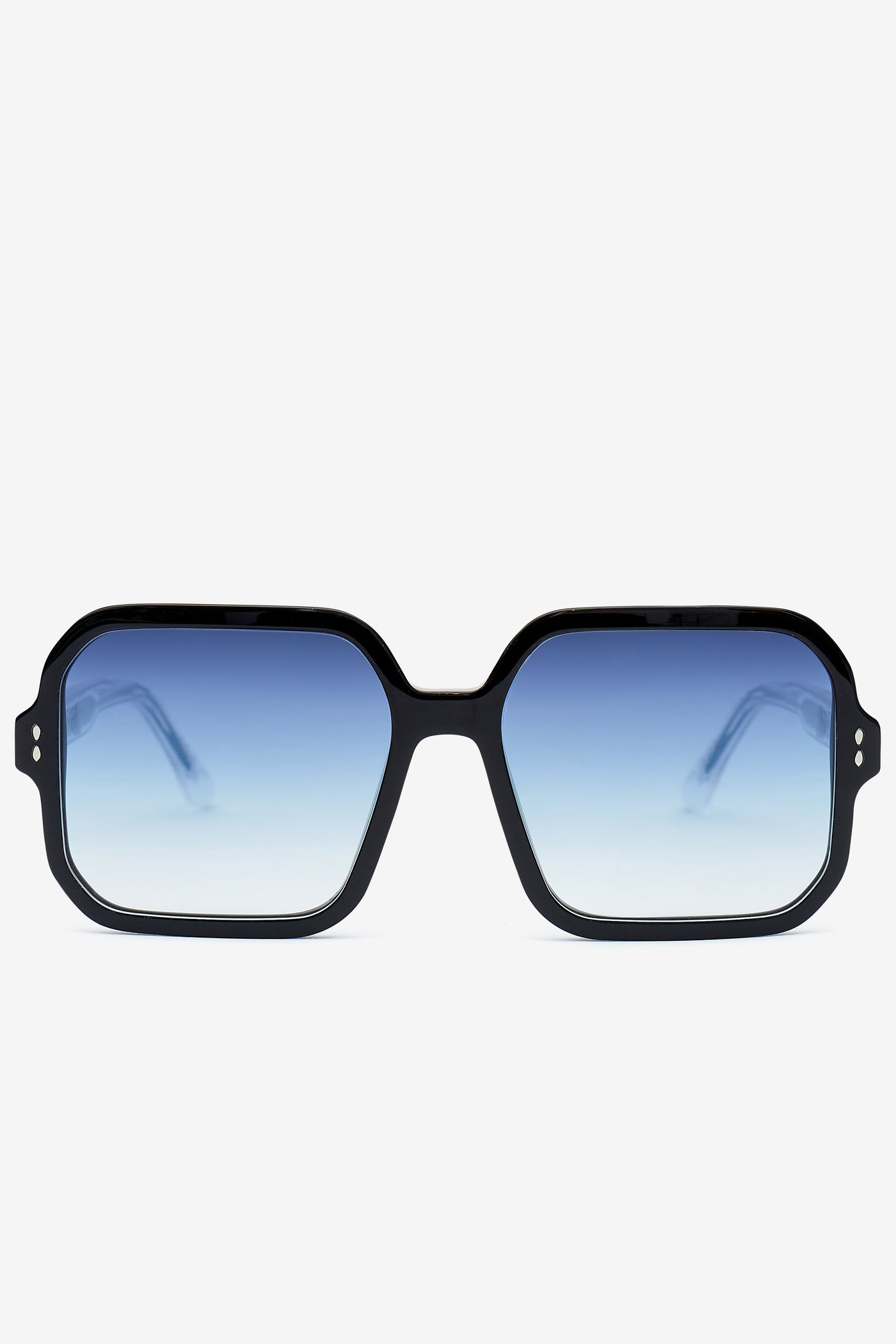 Occhiali da sole rettangolari livia - Black-gray azure - Woman - 1