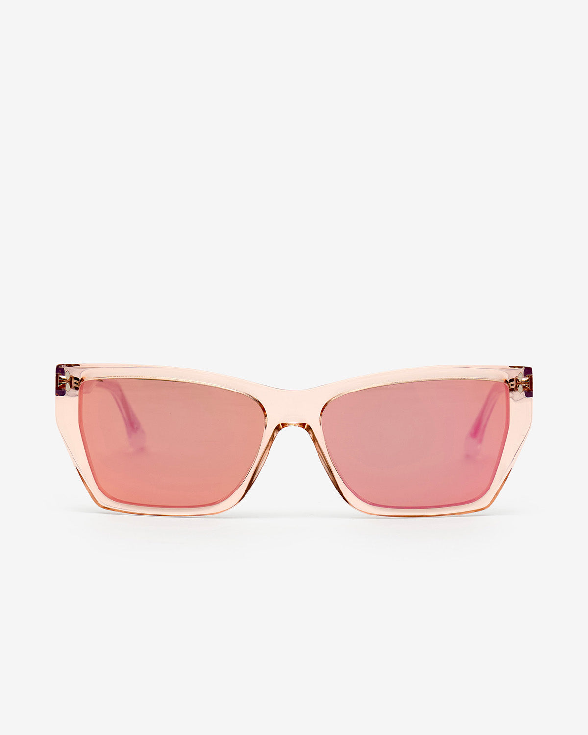 テッサ 長方形サングラス - Transp pink/brown rose - Woman - 2