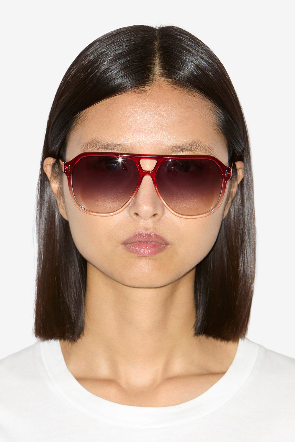 Sonnenbrille aneya - Shaded red-pink shaded - Woman - 4