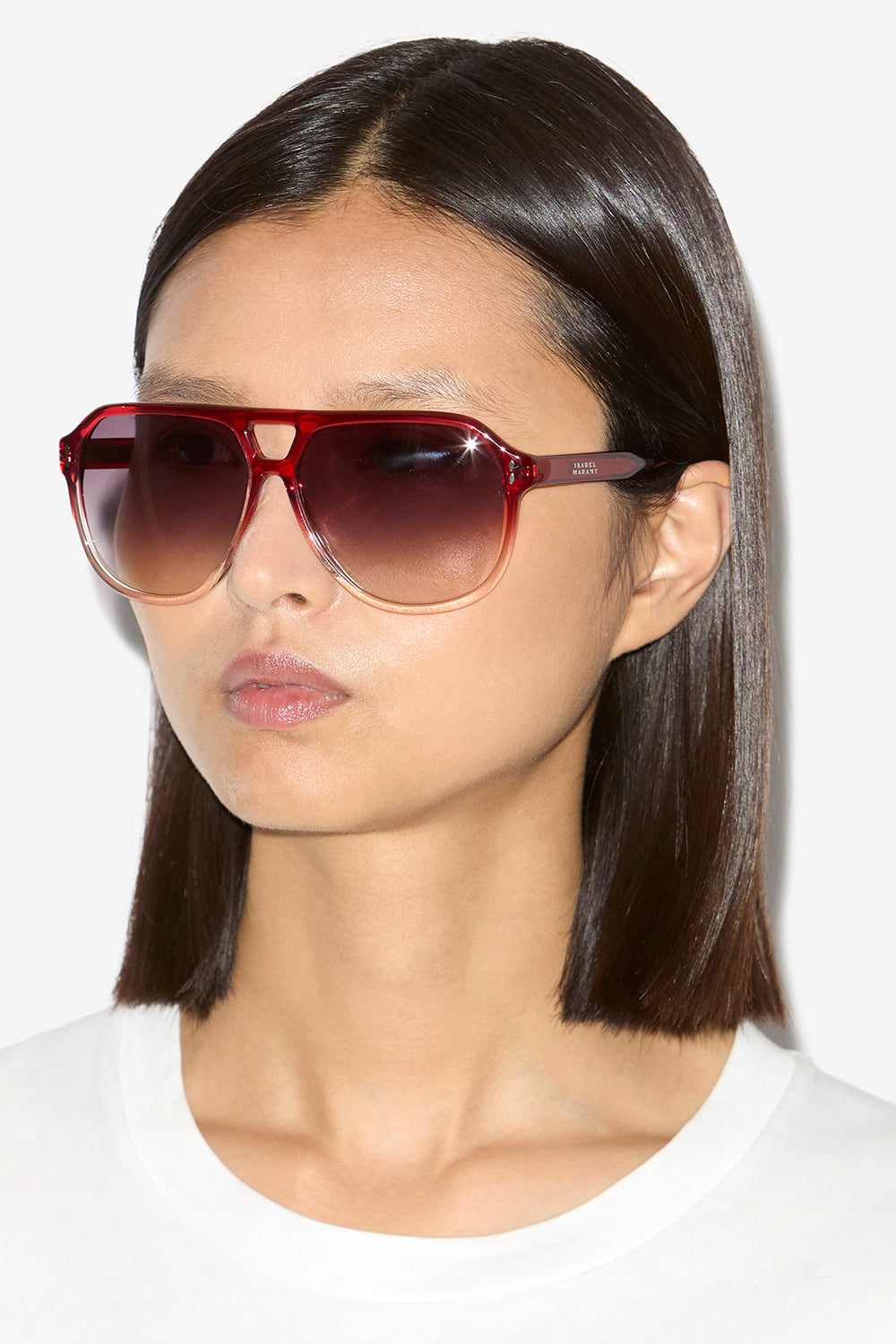 Sonnenbrille aneya - Shaded red-pink shaded - Woman - 3