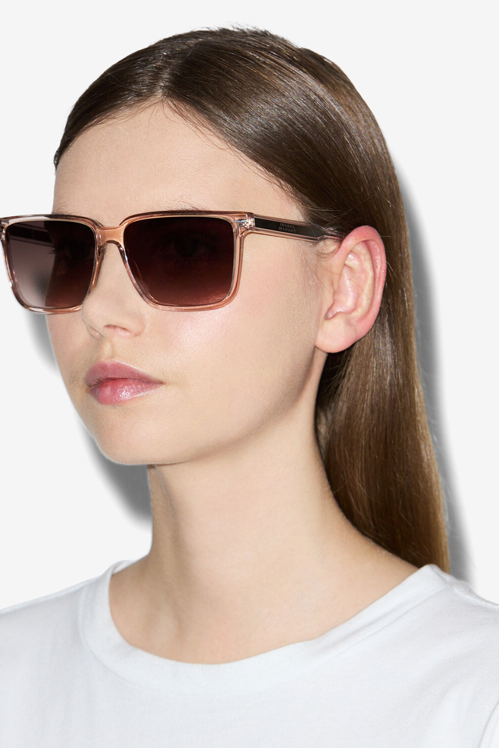 Priya 별갑무늬 안경 - Pink - brown shaded - Woman - 2