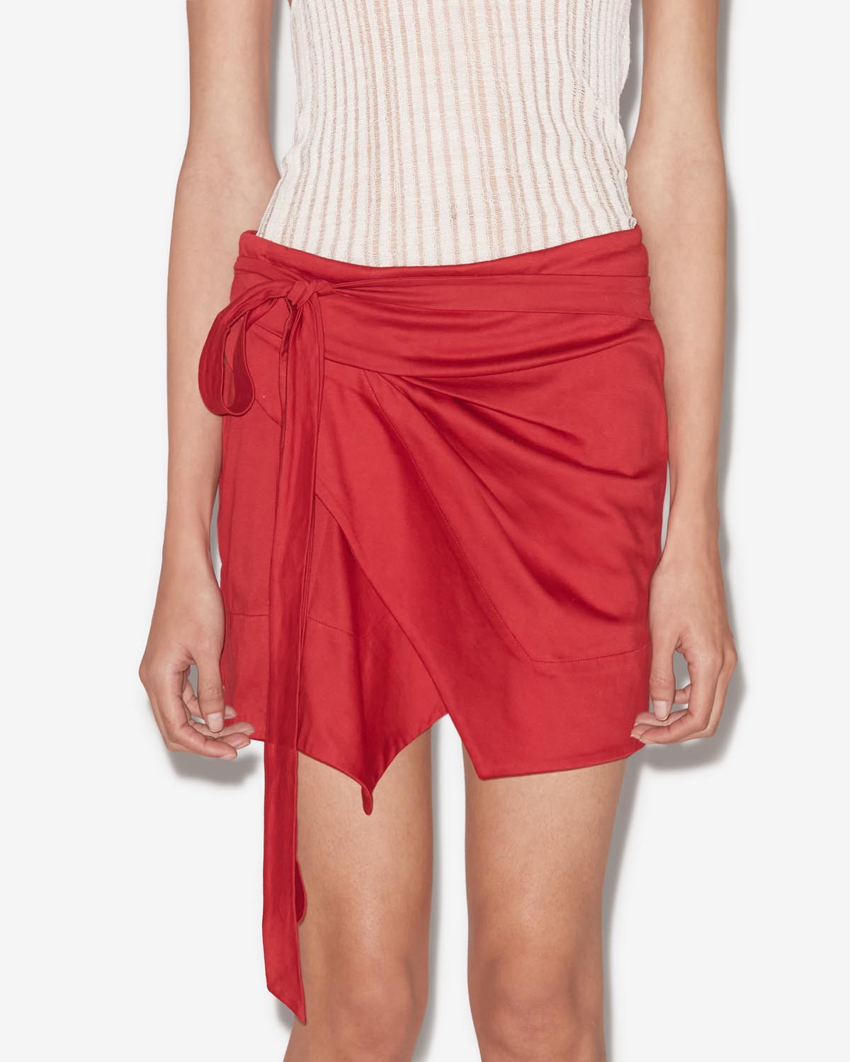 Berenice skirt Woman Scarlet red 5