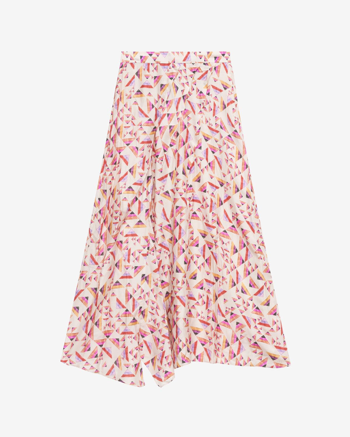 Cacia skirt Woman Ecru-multicolore 1