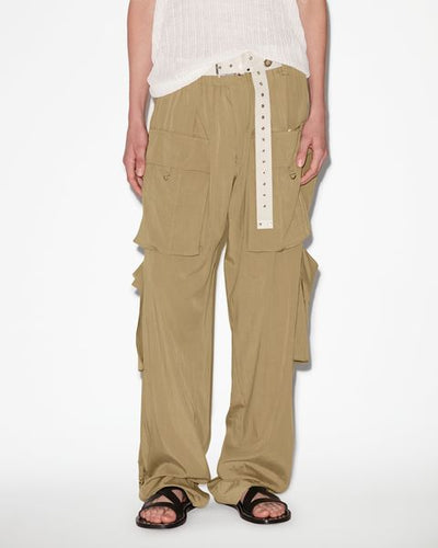 Pantalon fluide hadjakim - Kaki - Man - 3