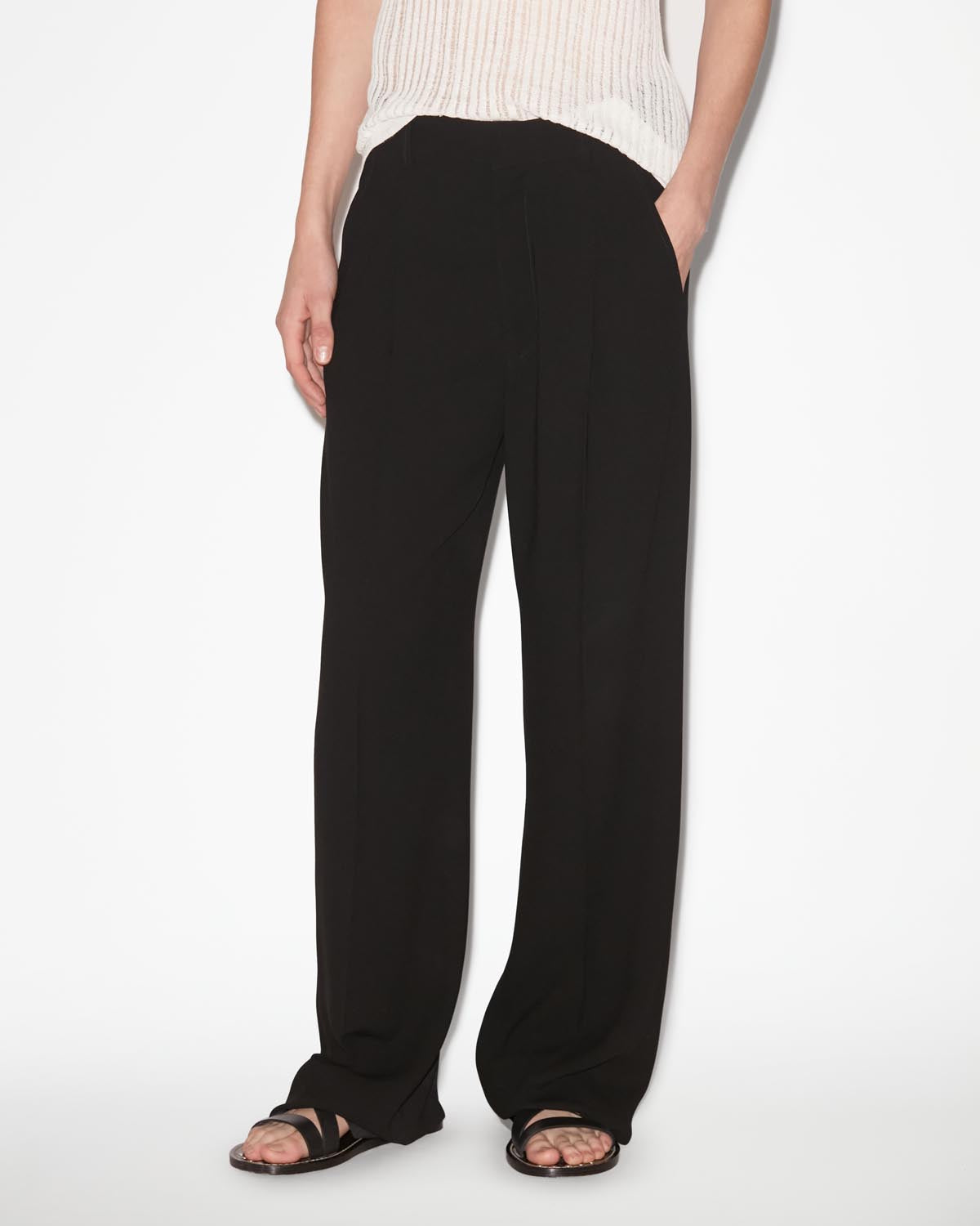 Pantalon costard large noeva - Noir - Man - 3