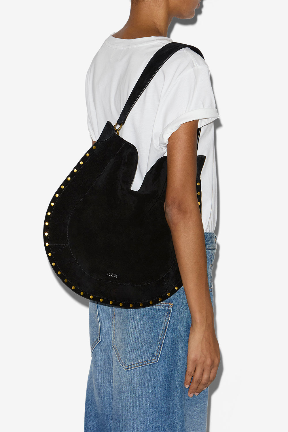 Sac porté épaule oskan hobo soft - Noir - Woman - 2