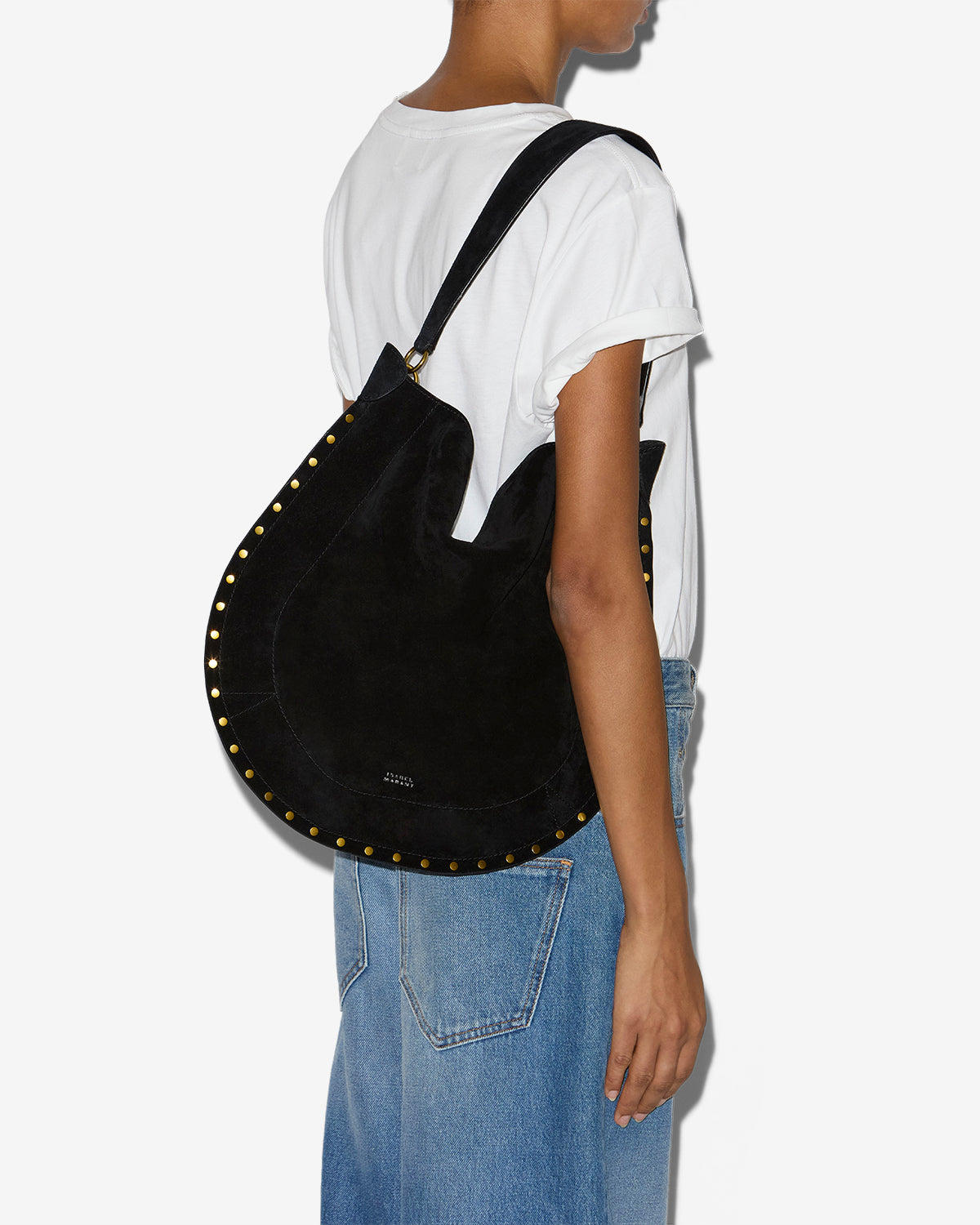 Schultertasche oskan moon soft - Schwarz - Woman - 3
