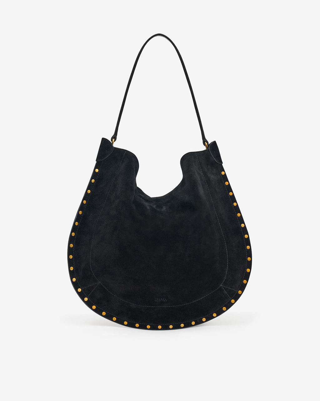 Isabel Marant Sac Oskan Hobo Soft en cuir velours