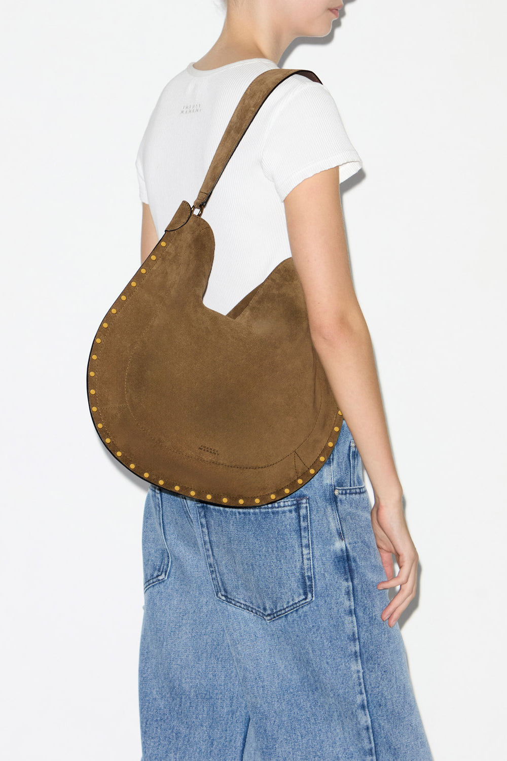 Sac porté épaule oskan hobo soft - Light bronze - Woman - 2