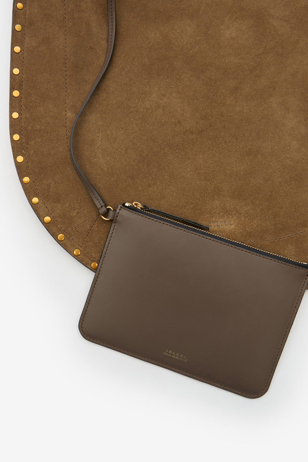 Sac porté épaule oskan hobo soft - Light bronze - Woman - 4