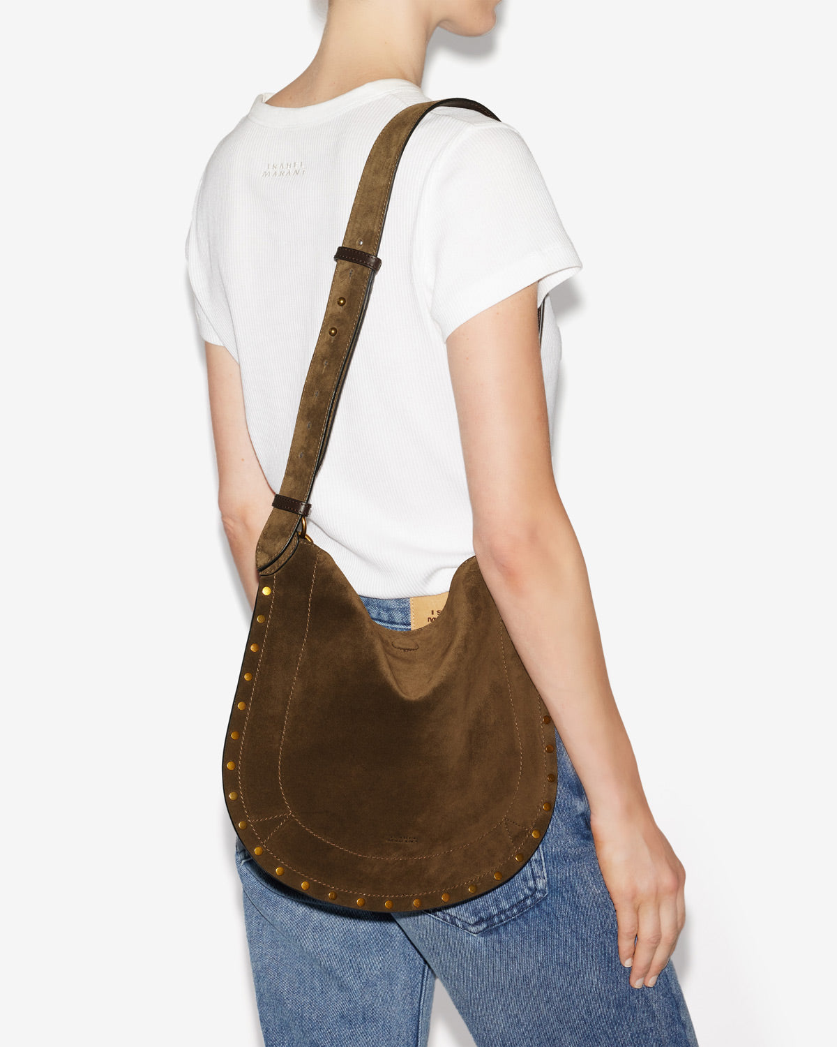 Oskan soft shoulder bag Woman ブロンズ 2