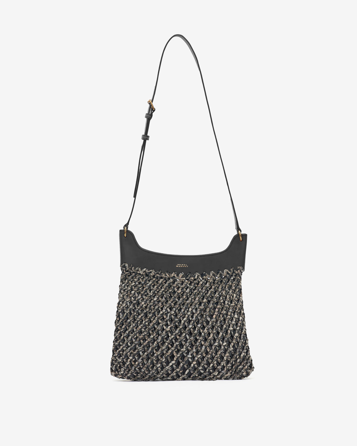Amalfi hand-woven bag Woman Black 5