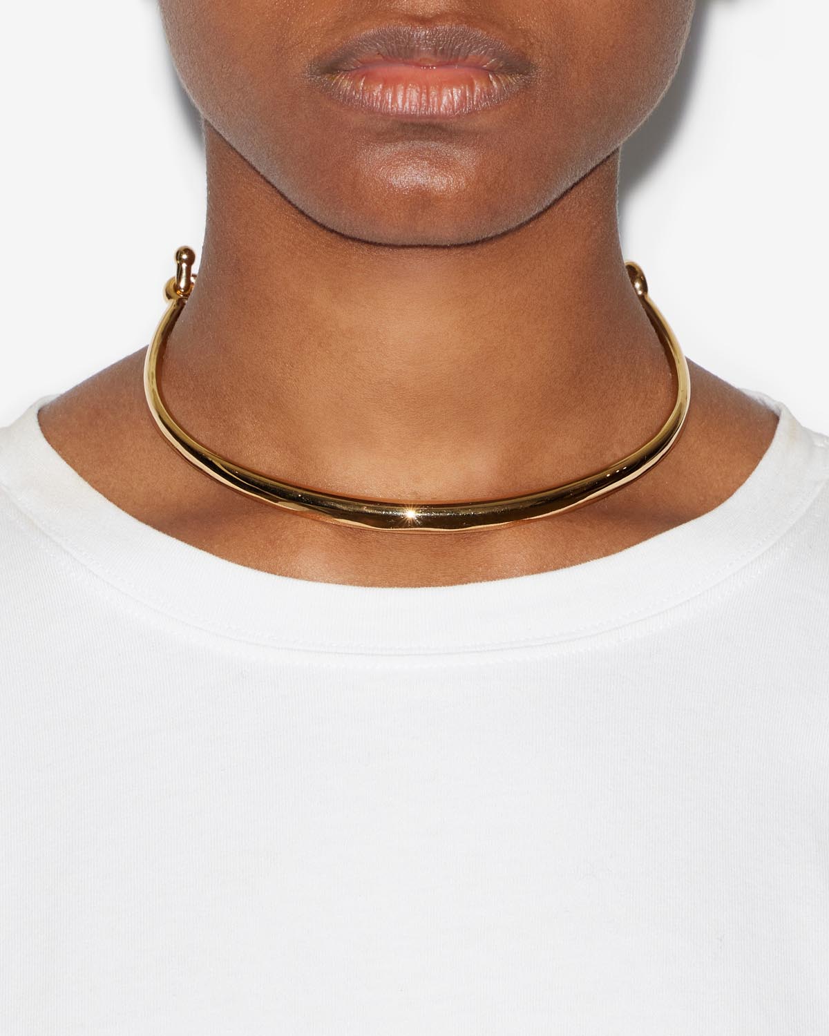 Pio choker necklace Woman Gold 2