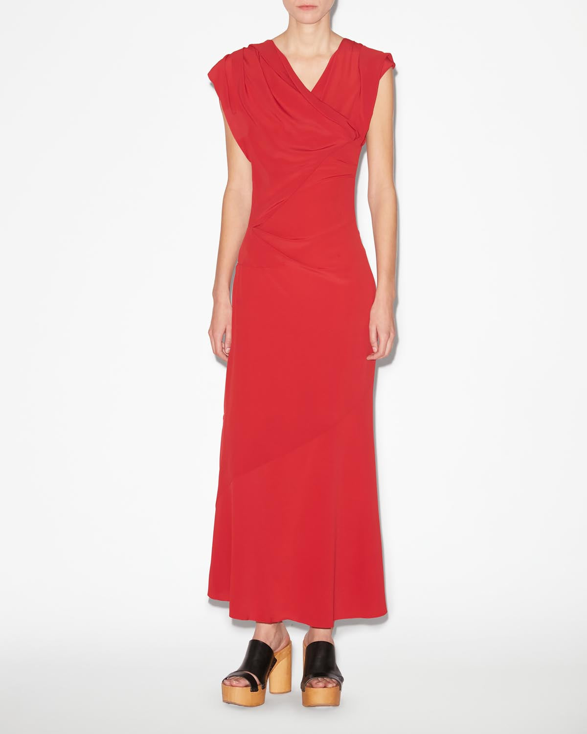 Kidena dress Woman Scarlet red 2