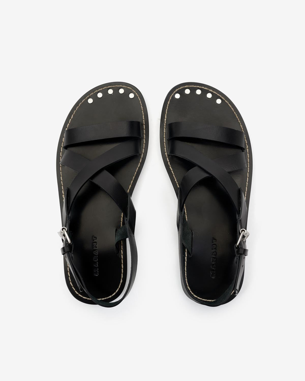 Jiwon sandals Man Black 1