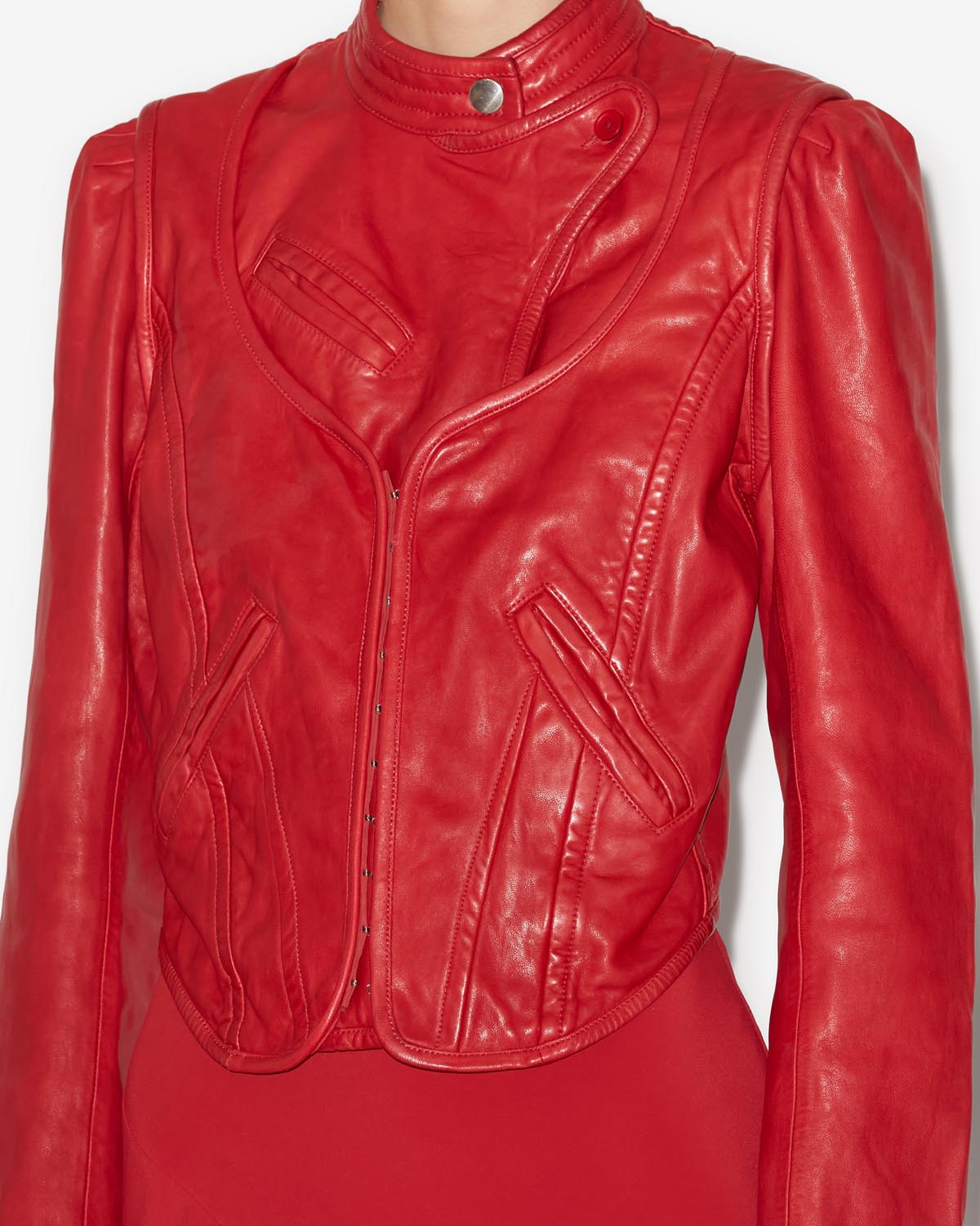 Alexandra jacket Woman Scarlet red 3