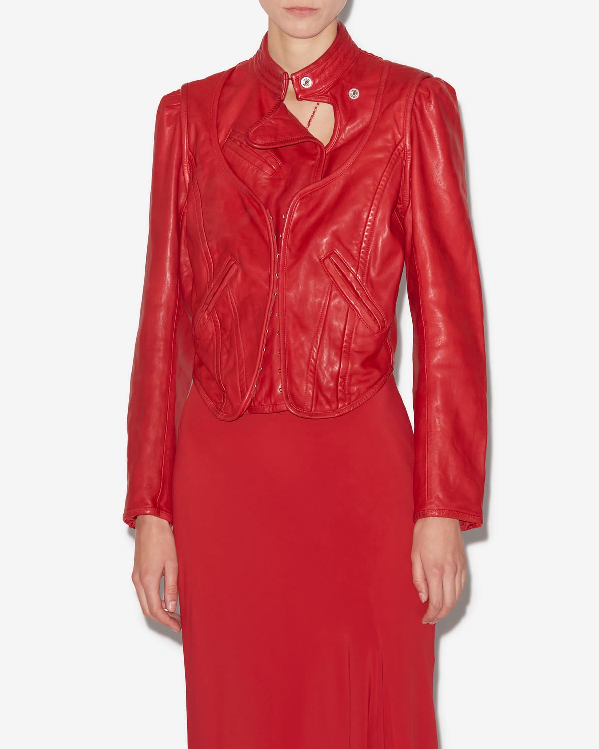 Alexandra jacket Woman Scarlet red 4