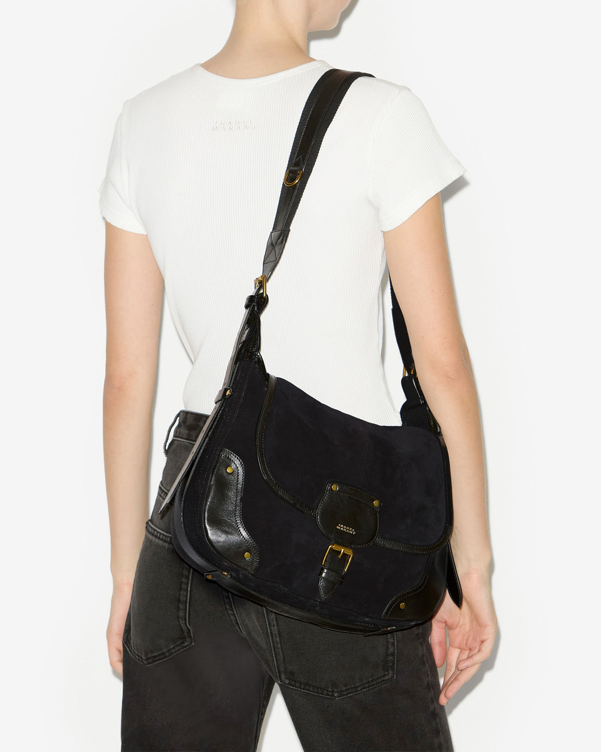 Sac sierra Woman Noir délavé 4