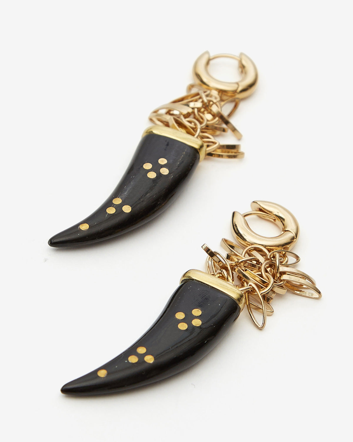 Boucles d'oreilles ellen Woman Noir 2