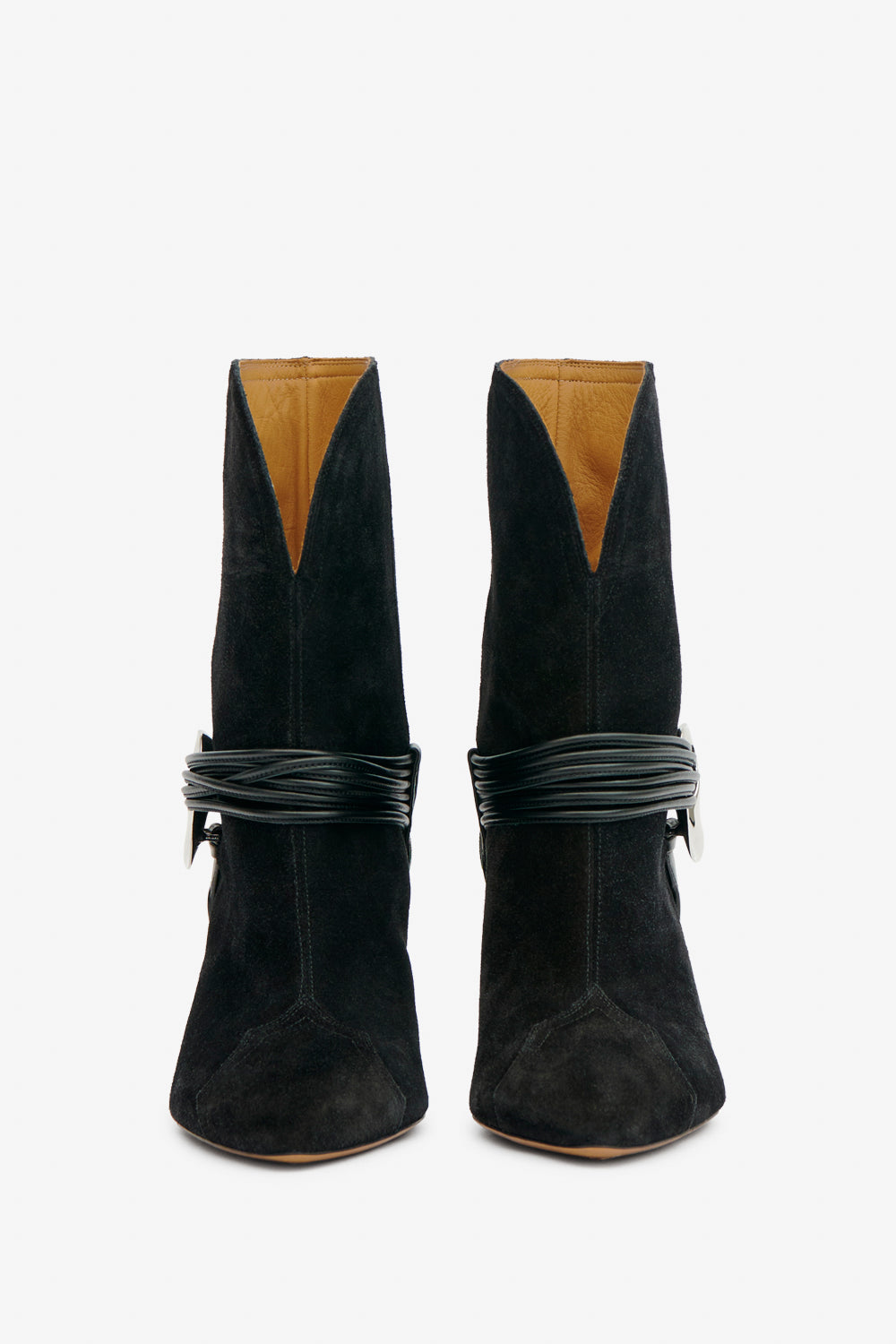 Dytho high-heeled leather boots - Black - Woman - 4