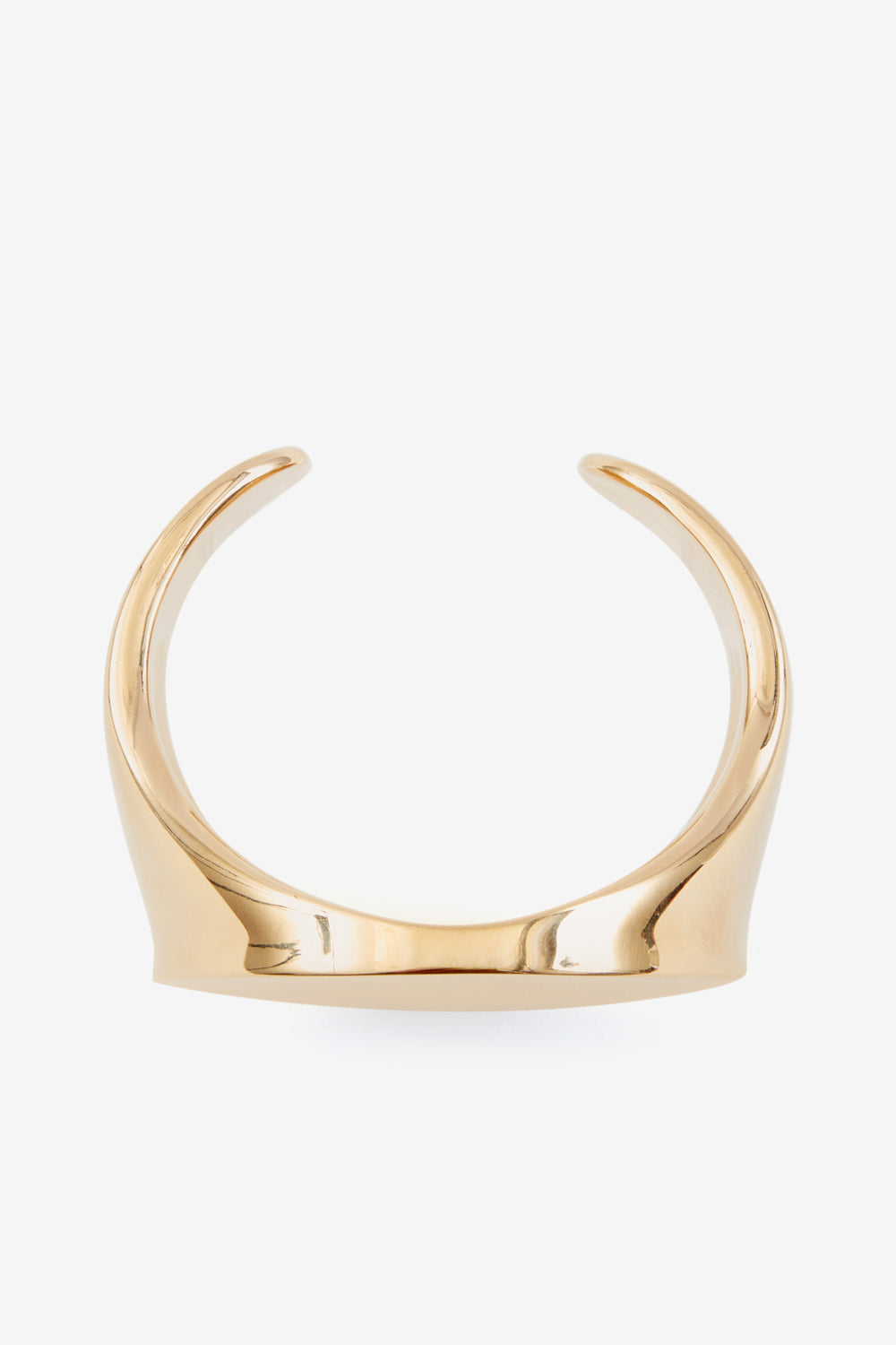 Bracelet manchette quincy en laiton doré - Doré - Woman - 2