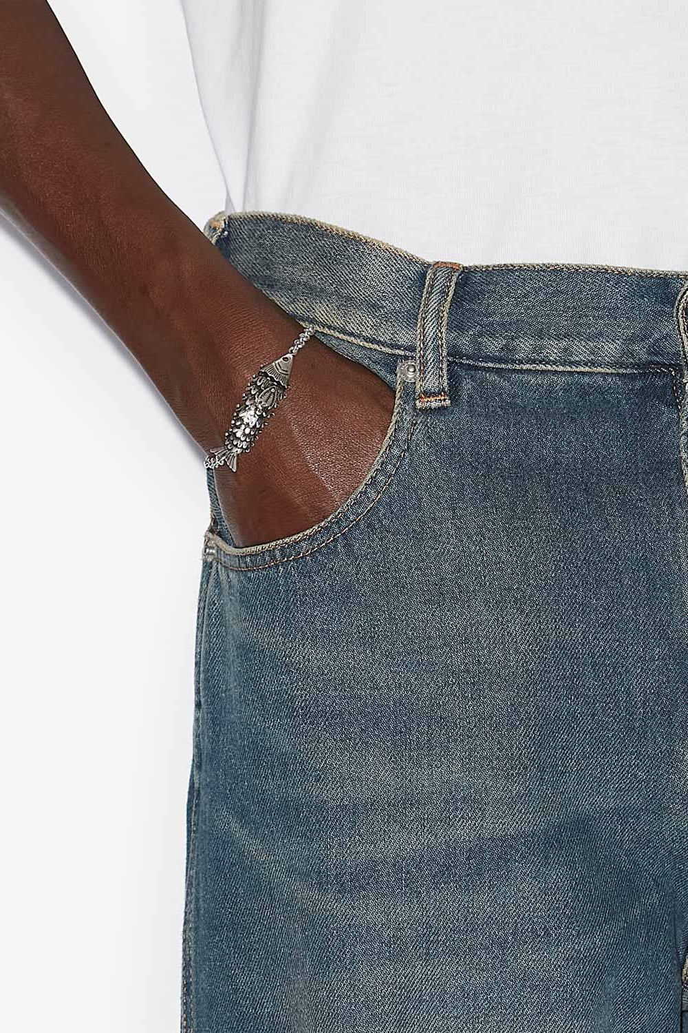 Bracciale river man - Argento - Man - 2