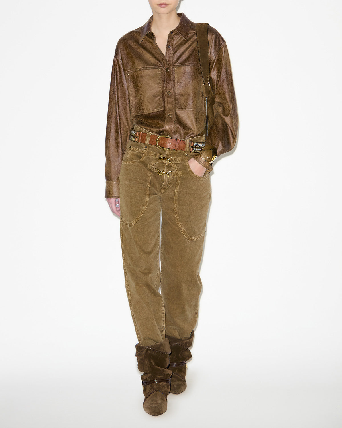 Gabiela shirt Woman Bronze 3