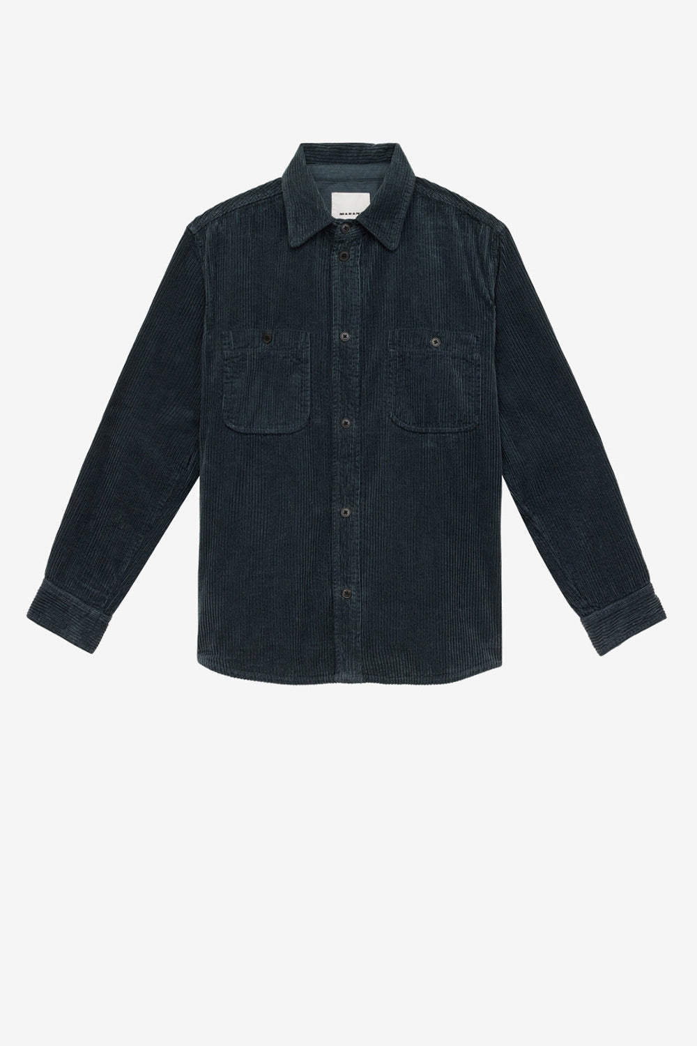 Chemise nario en velours côtelé - Storm bleu - Man - 1