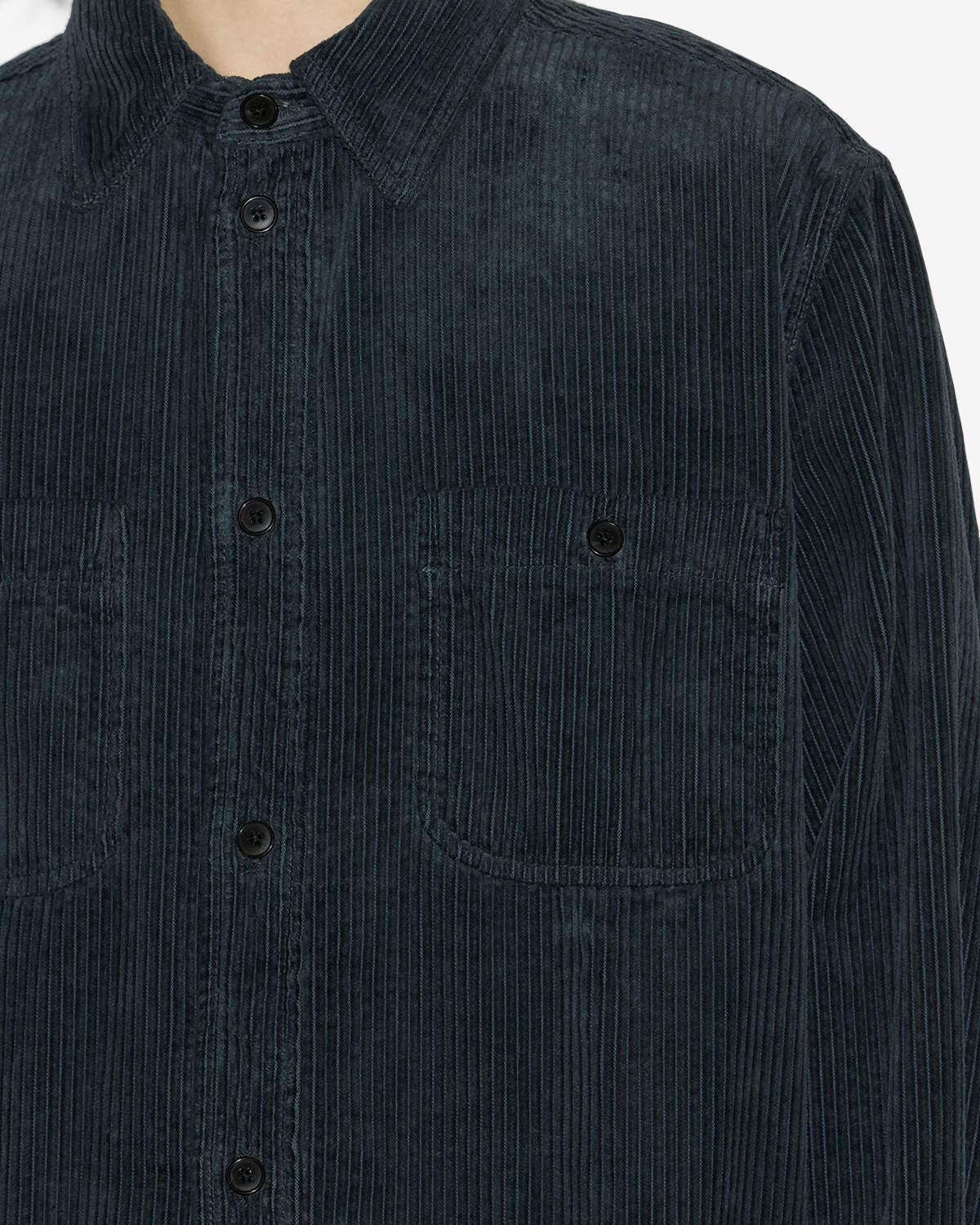 Camisa nario de pana - Storm blue - Man - 2