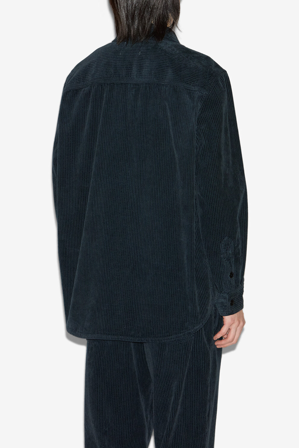 Chemise nario en velours côtelé - Storm bleu - Man - 5
