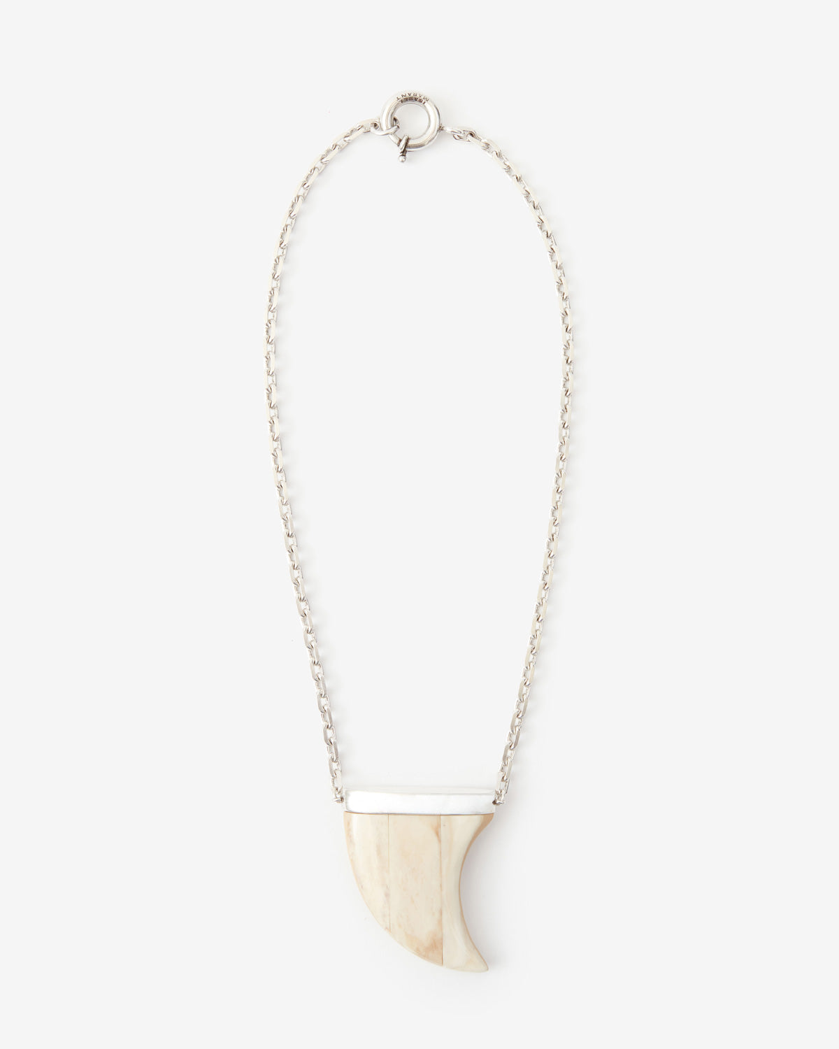 Collier ellen Woman Écru-argenté 1