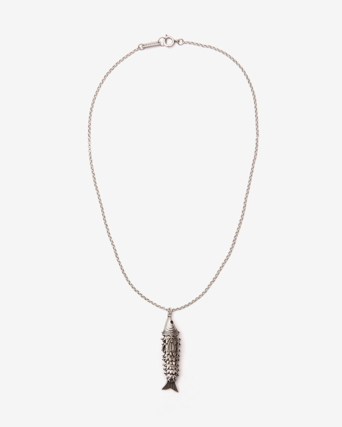 Collier avec poisson river man - Argent - Man - 1