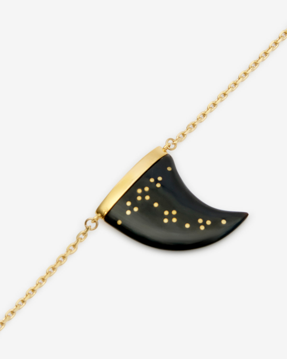 Collier à pendentif corne de buffke ellen - Noir - Woman - 2