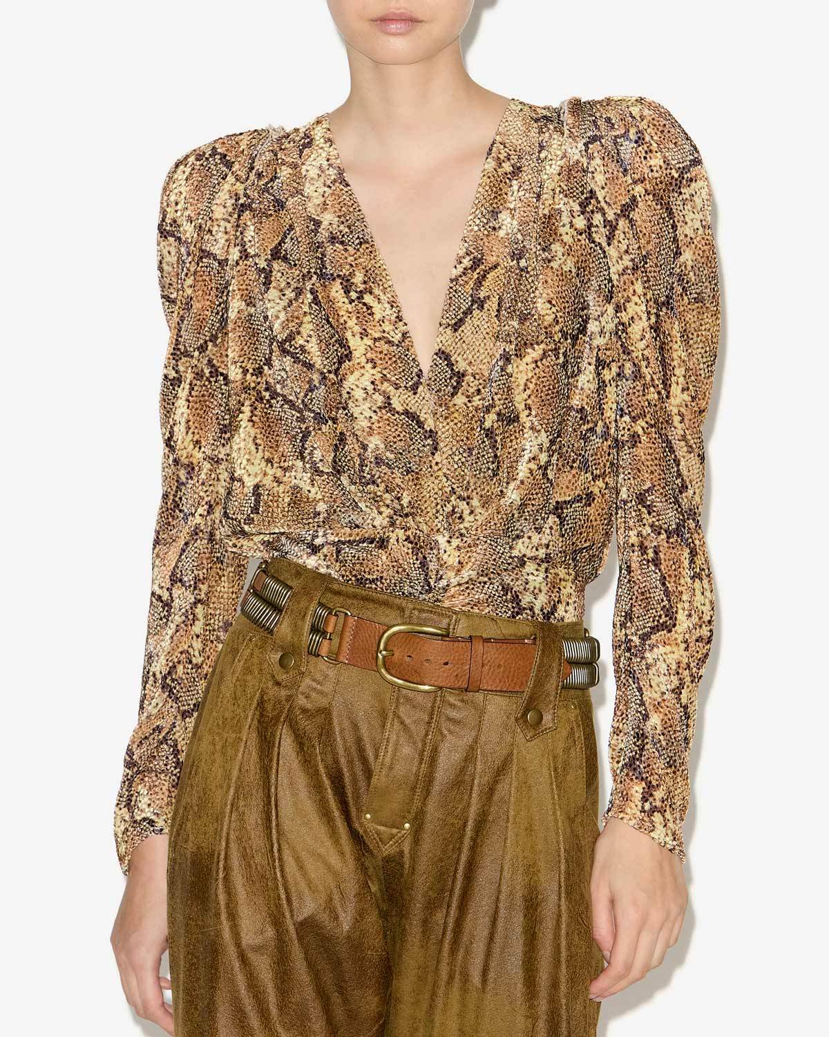 Marlin blouse Woman Sand 5