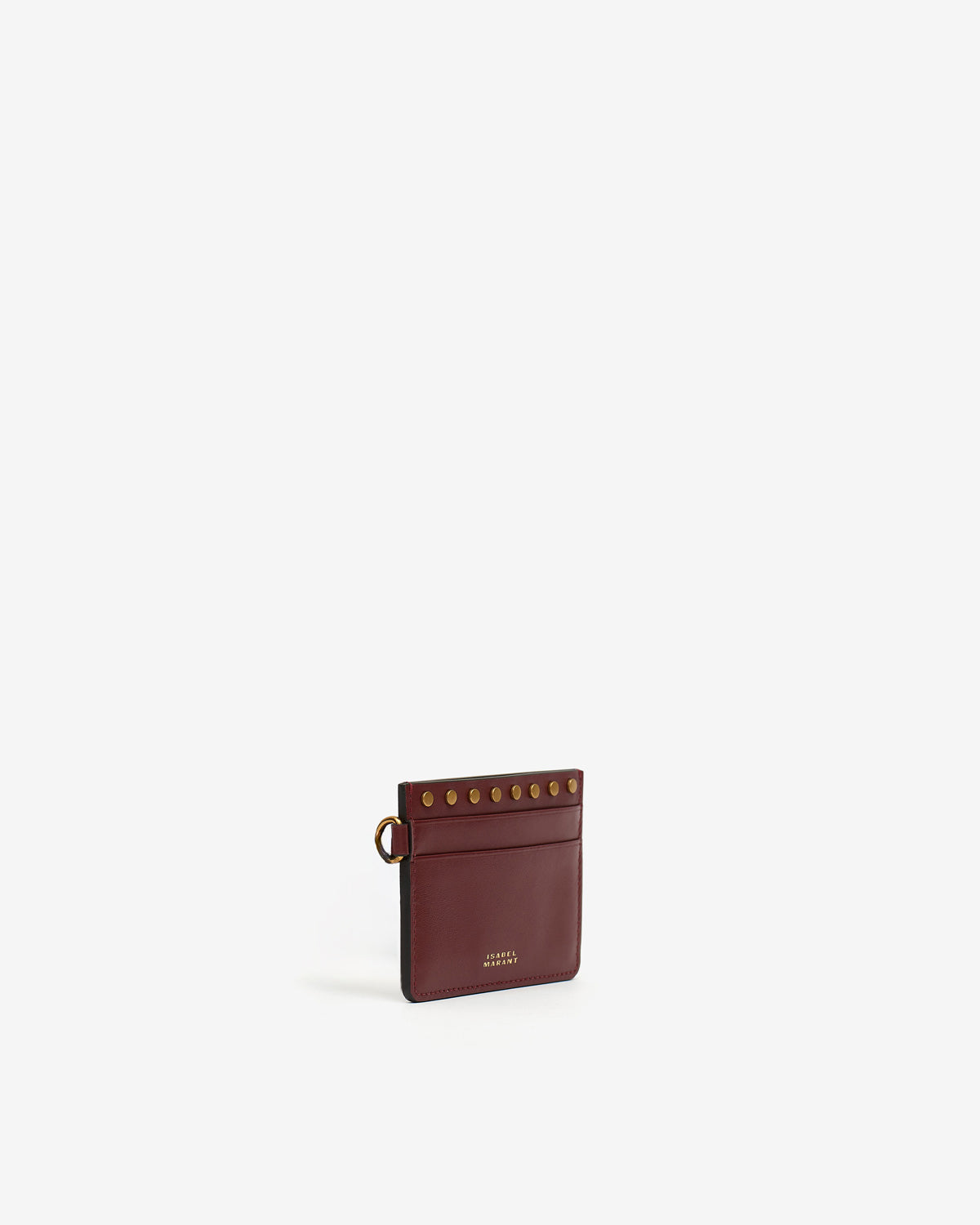 Card holder レザー カードホルダー - ボルドー - Woman - 3