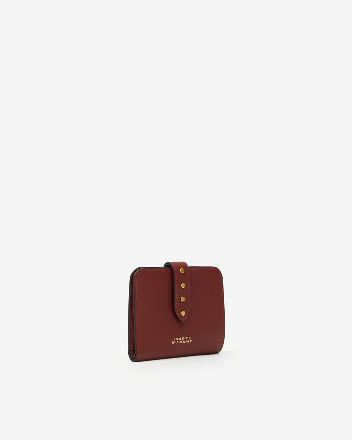 Piccola pelletteria wallet leather Woman Bordeaux 2