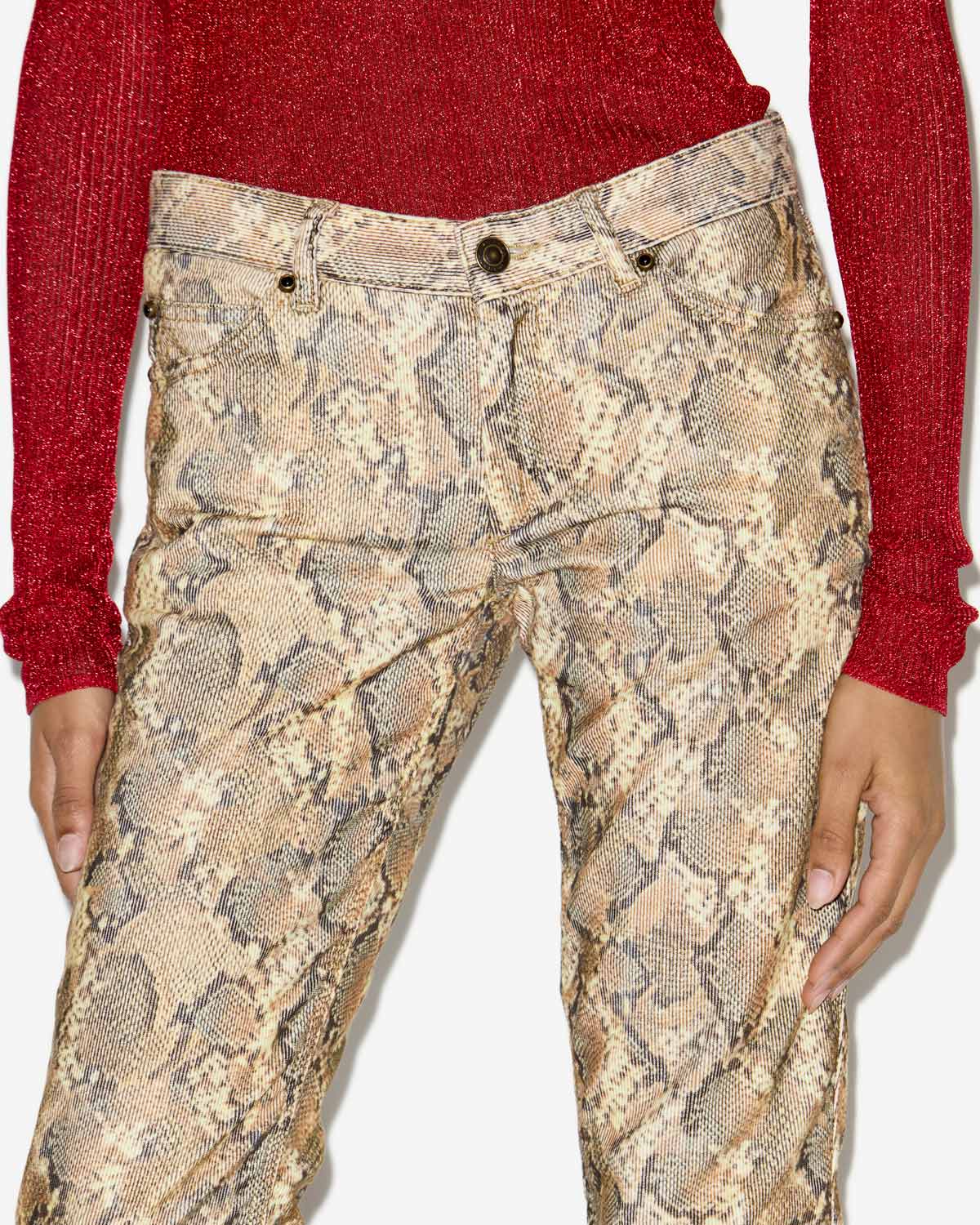 Pantaloni ferni Woman Sand 2