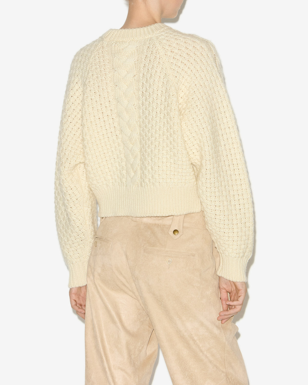 Obrero sweater Woman Ecru 4