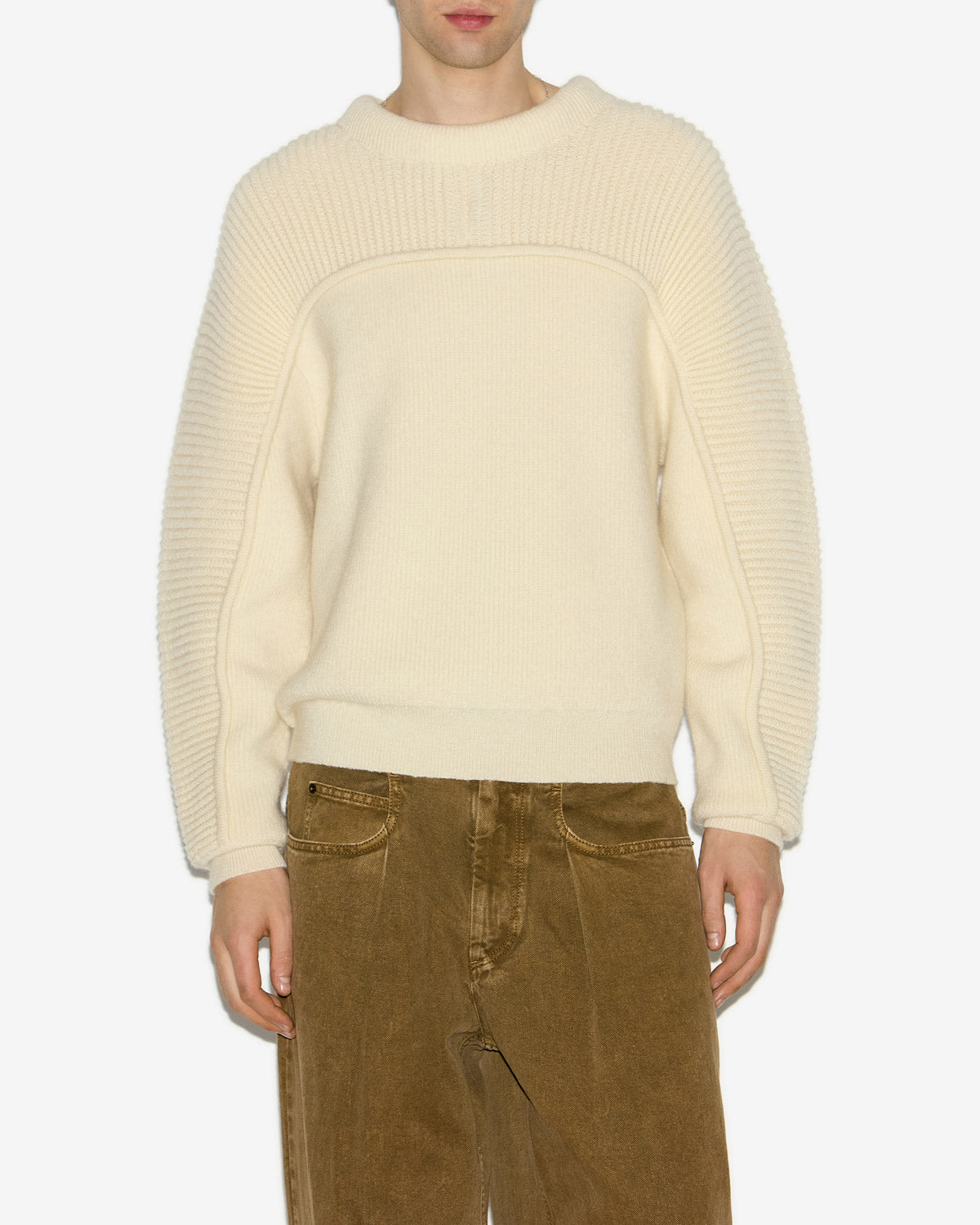 Acolin sweater Man Ecru 5