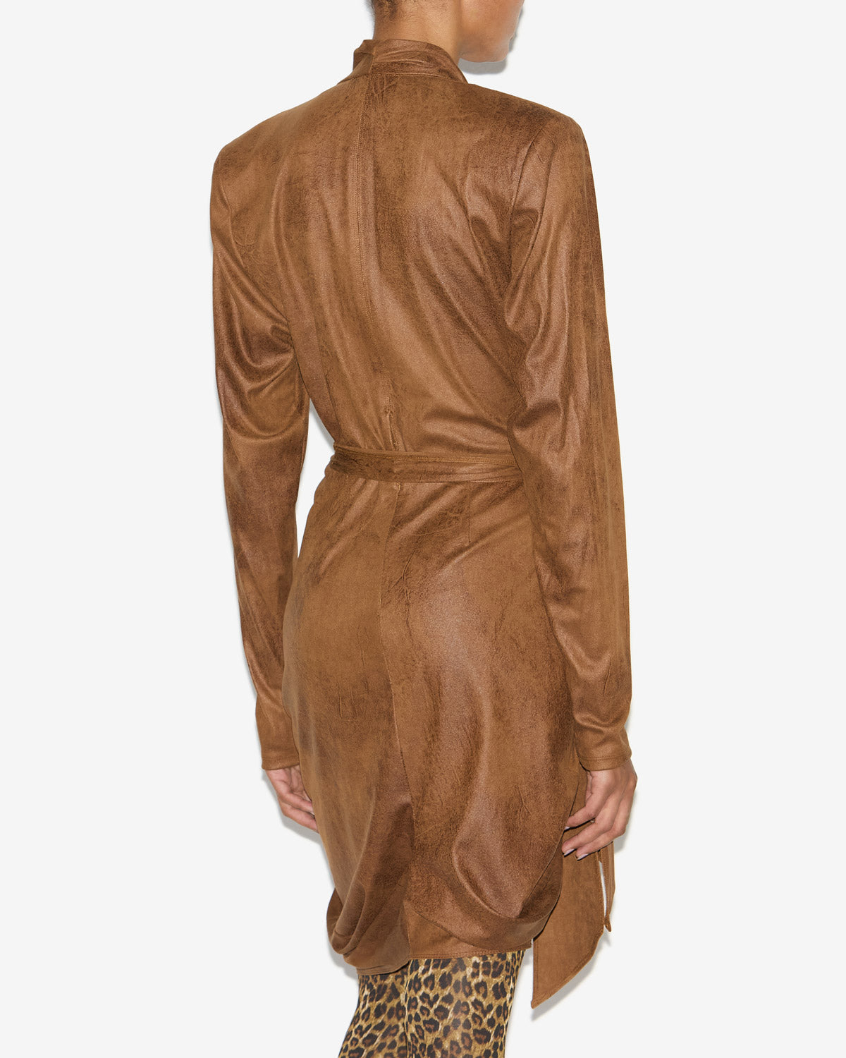 Robe aleora Woman Cognac 3