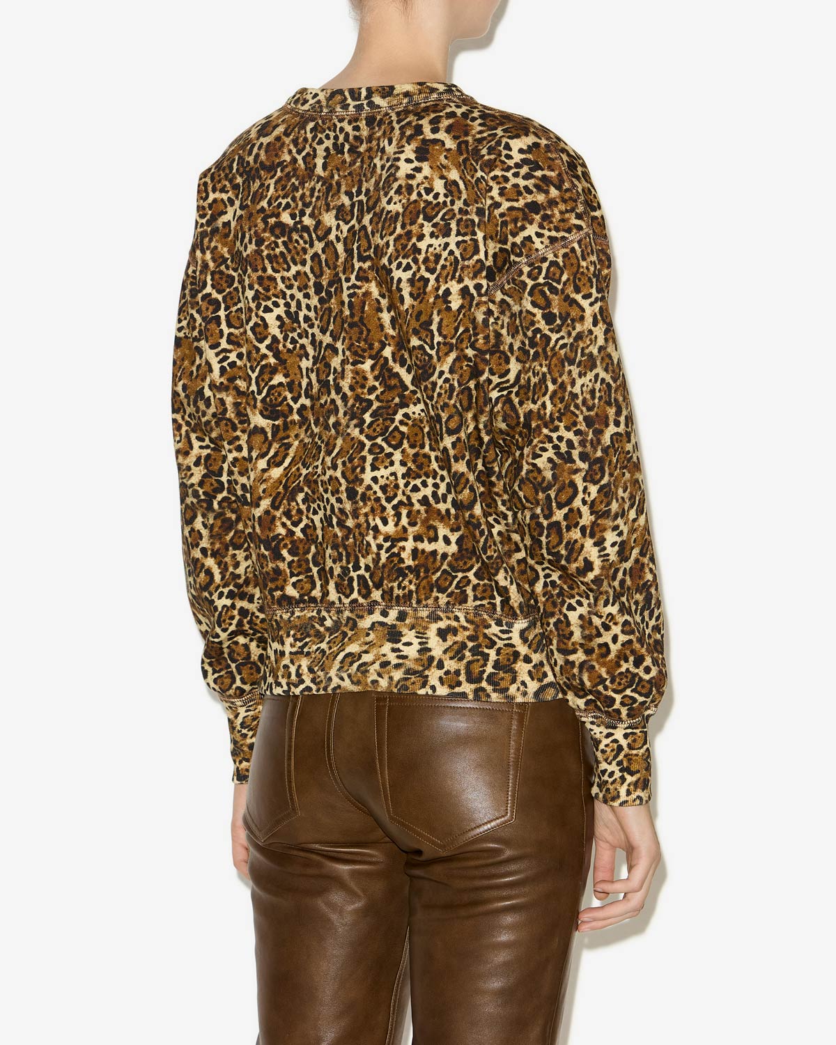 Shad sweatshirt Woman Leopard 4