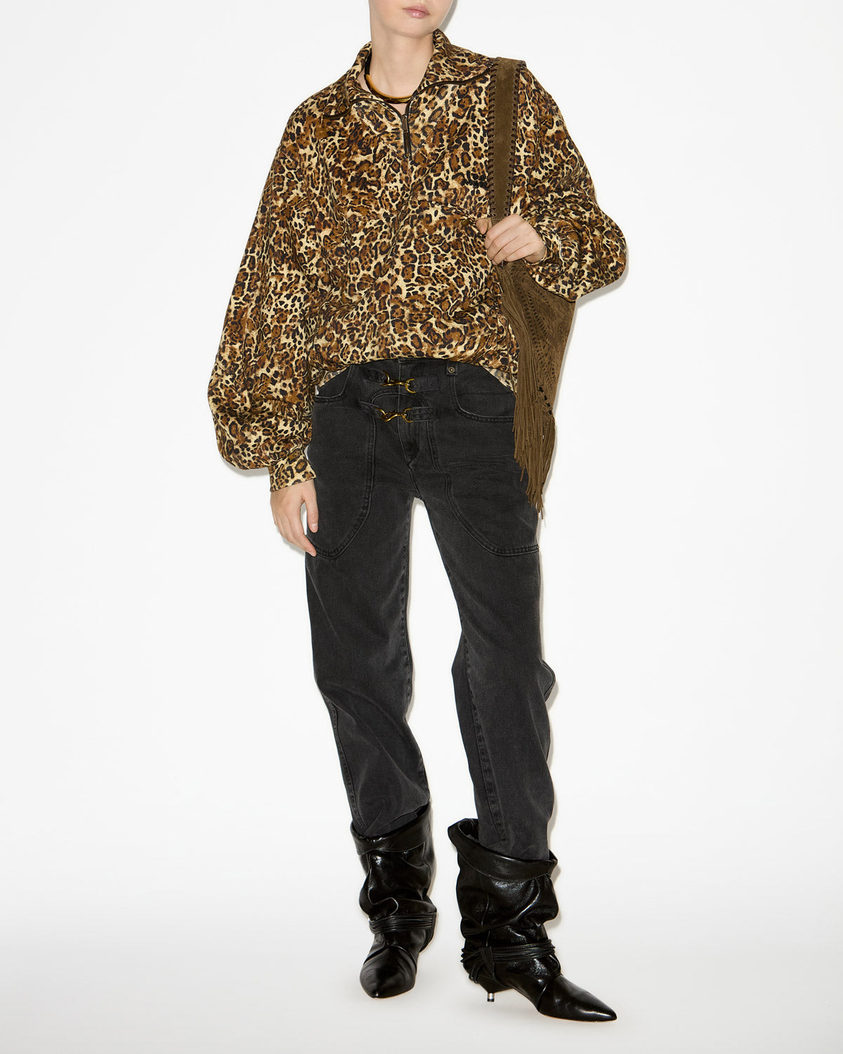 Sweatshirt wilda Woman Leopard 4