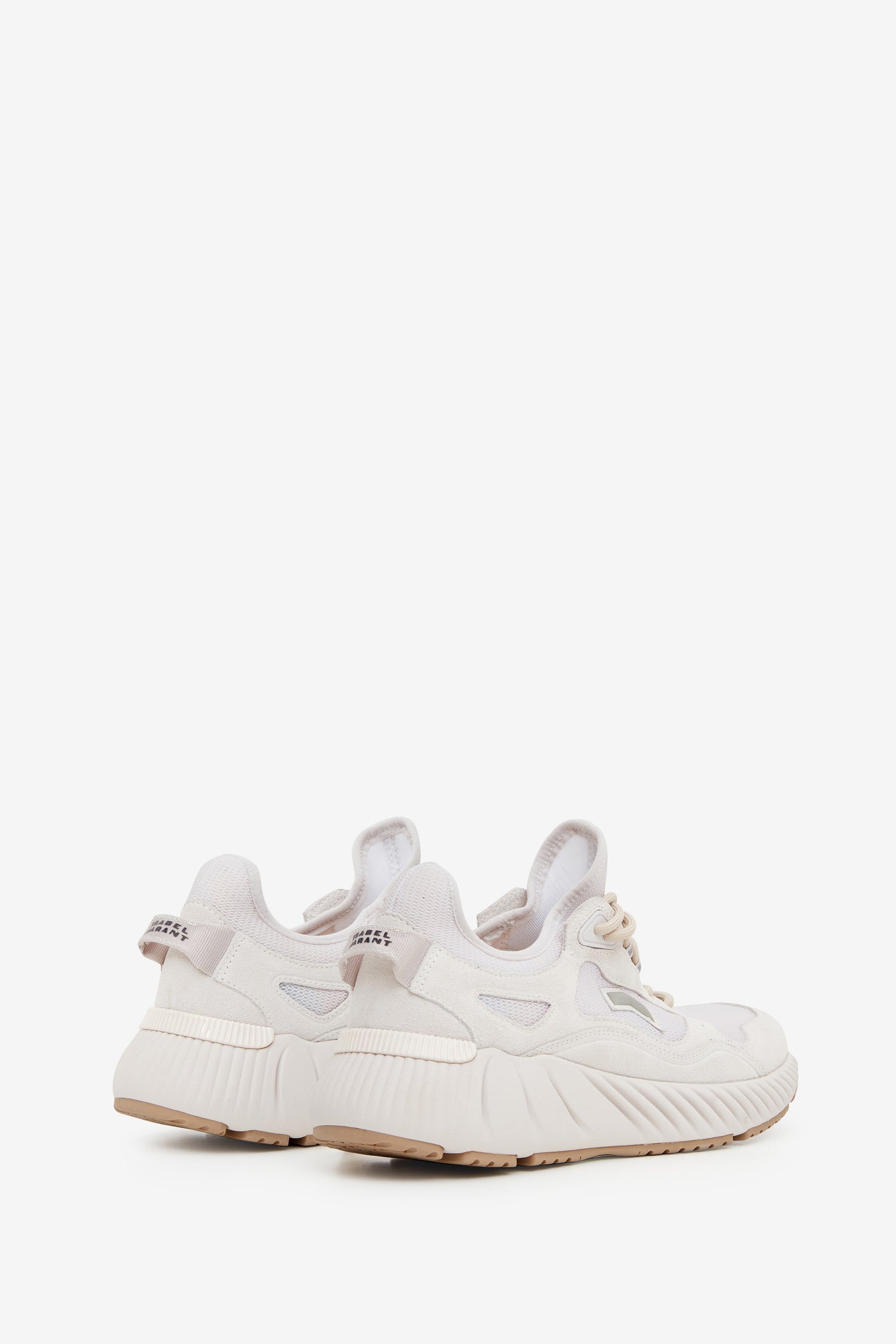 Sneaker sportive in pelle ewie - Ecru - Woman - 2