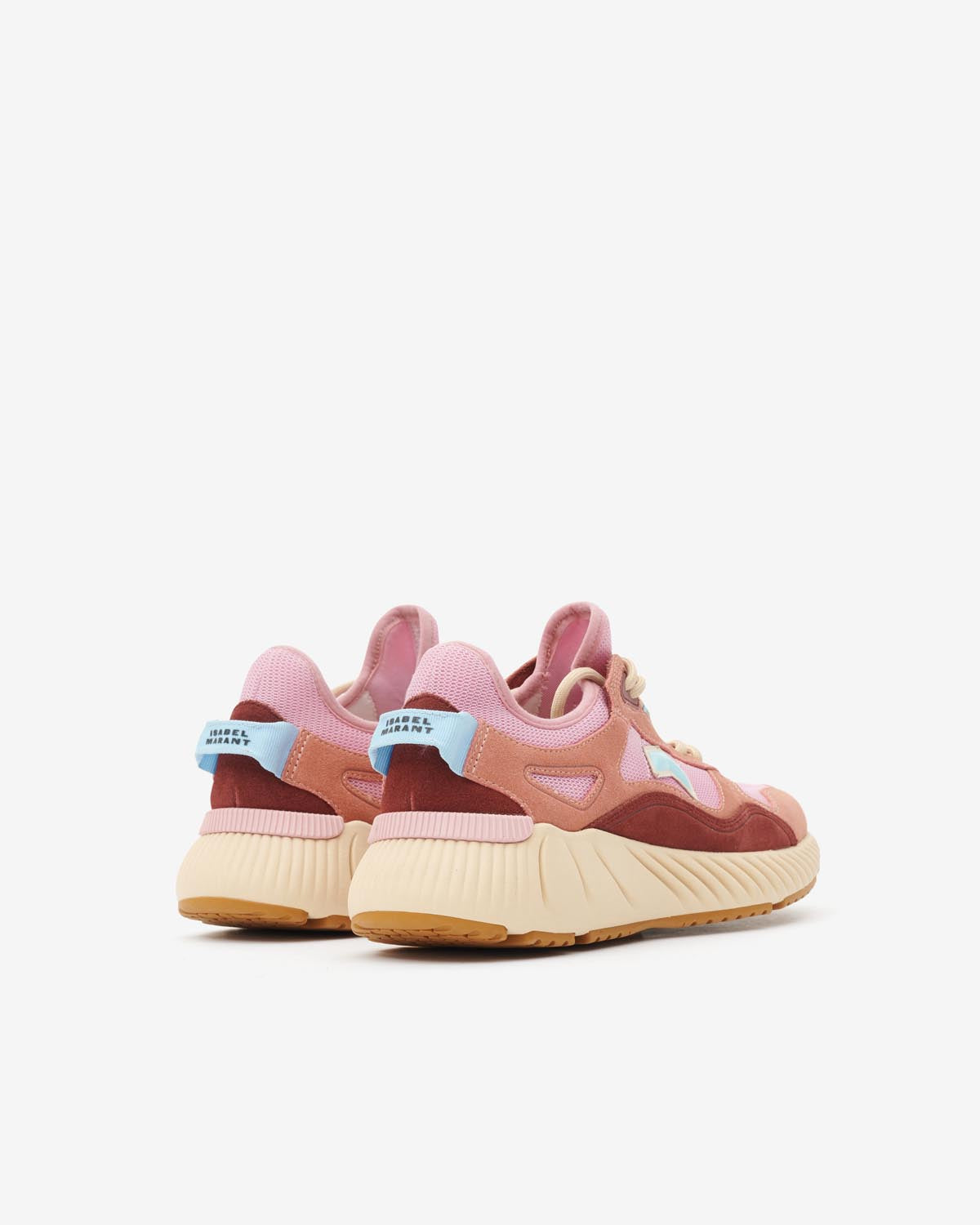 Sneaker sportive in pelle ewie - Shell pink - Woman - 2