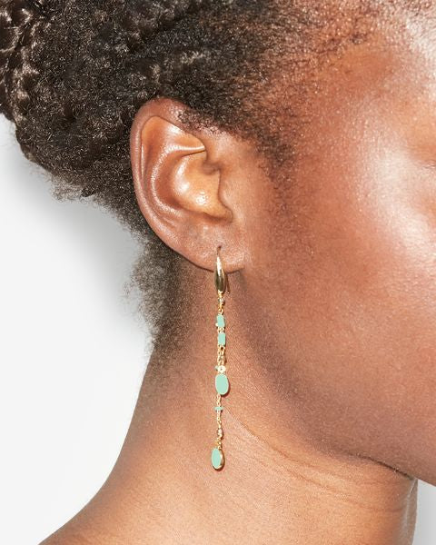 Casablanca earrings Woman Turquoise 5