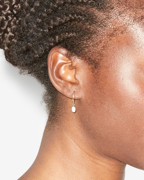Casablanca earrings Woman Ecru 4