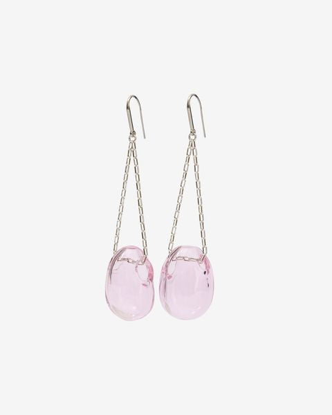 Bubble earrings Woman Light pink-silver 3