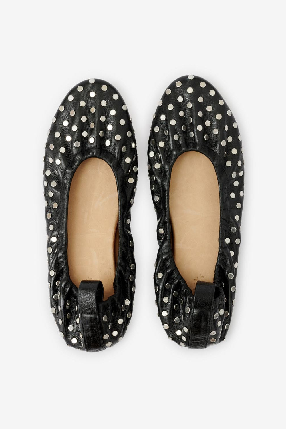 Ballerines belna en cuir - Noir - Woman - 4