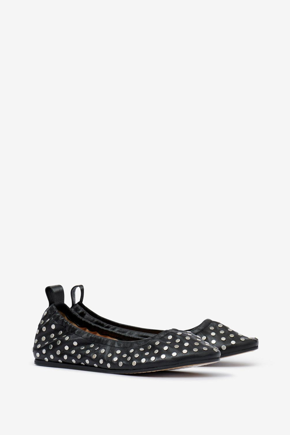 Ballerines belna en cuir - Noir - Woman - 5